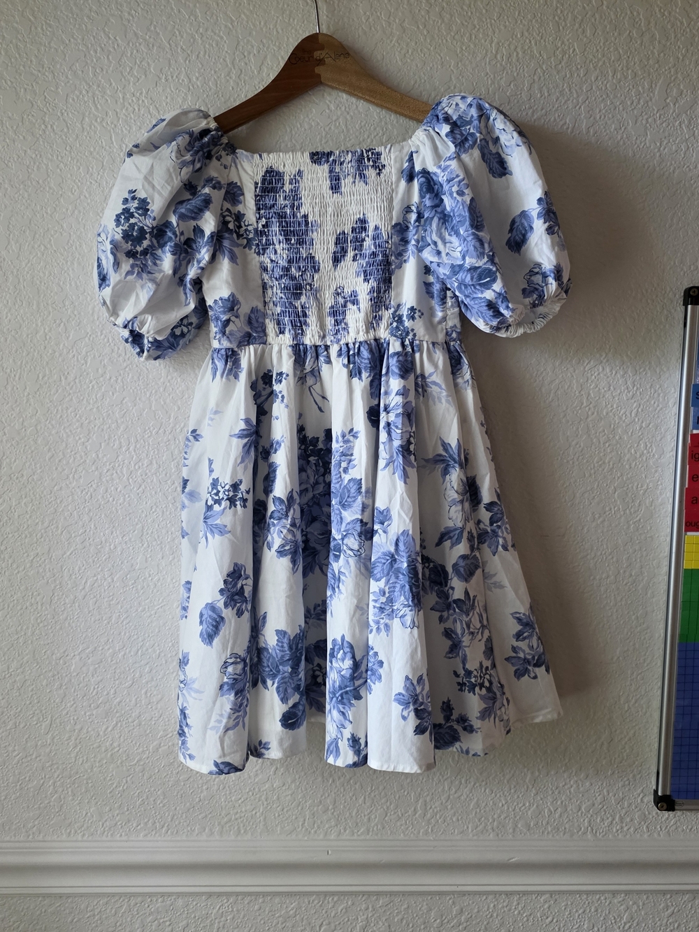 abercrombie kids Girls Emerson Puff Sleeve Mini Dress - Picture 2 of 6